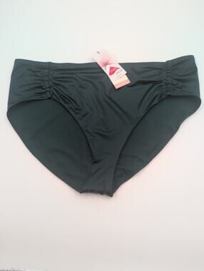 CALIA Women's ADJUSTABLE TIE FRONT Swim Bottoms Sea Green Size XXL NEW NWT